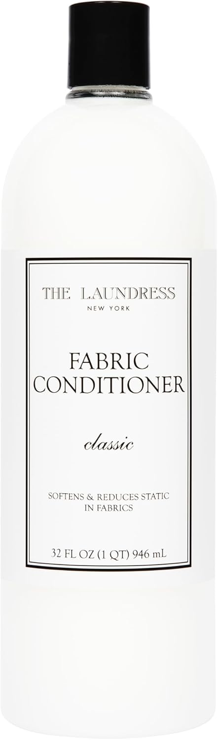 The Laundress Fabric Conditioner Classic, Fabric Softener Liquid, Concentrated, 32 Fl Oz, Soften Fabrics, Reduces Static