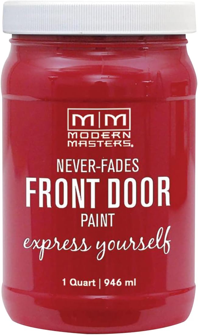 Modern Masters 1 qt 275260 Ambitious Front Door Paint Water-Based Exterior Enamel