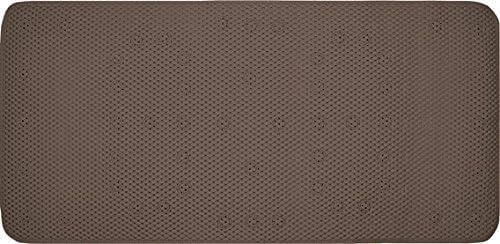 Ginsey Home Solutions Rectangular Bath Mat Chocolate, Brown, 17" x 36"
