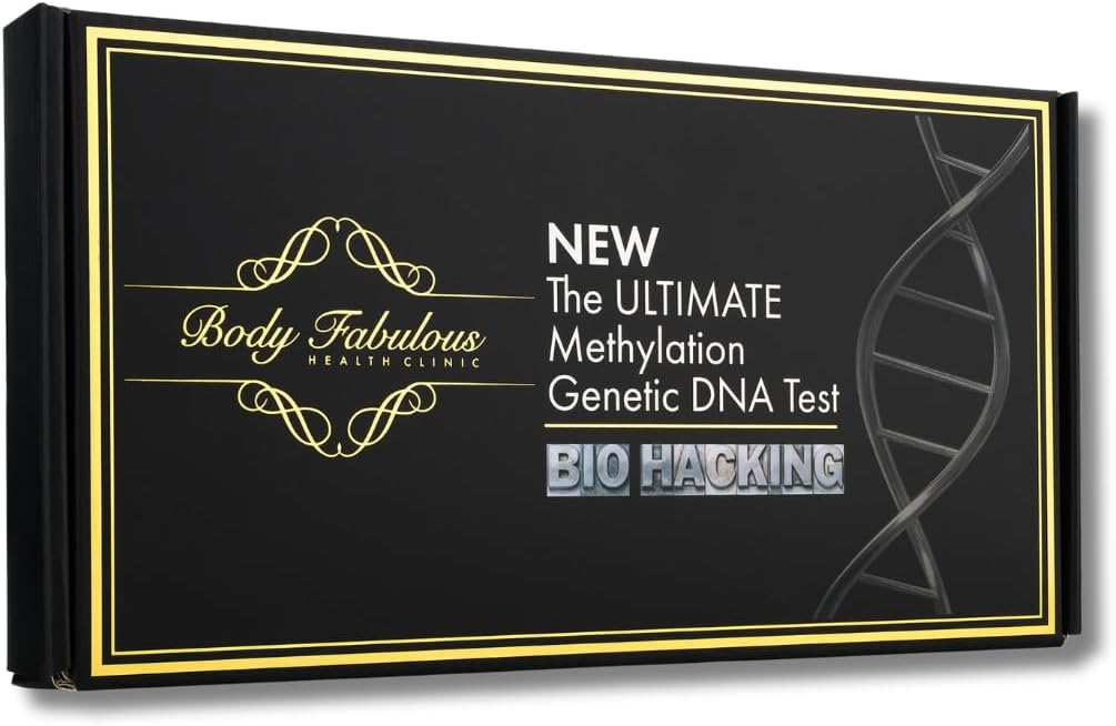 Ultimate Methylation Genetic Test - 78 Gene DNA Marker Buccal Swab Vitamin Test Kit Including MTHFR