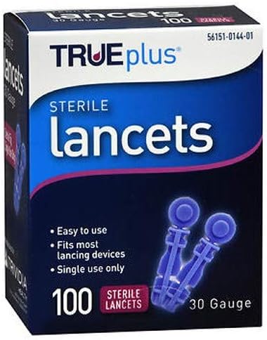 TRUEPLUS LANCETS 30G 100