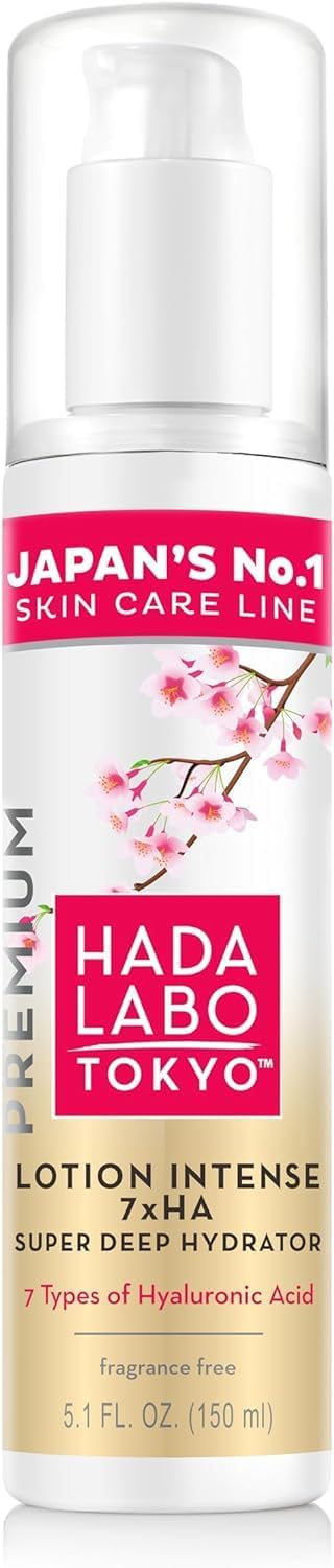 Hada Labo Tokyo - Premium Lotion Intense Super Hydrator with Super Hyaluronic Acid, For All Skin Type, 150 ml Bottle (Pack of 1)