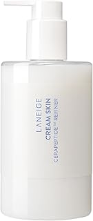 LANEIGE Cream Skin Refillable Toner & Moisturizer with Ceramides and Peptides: Korean Milky Toner, Amino Acid, Nourish, Hydrate, Barrier-Boosting, Visibly Firm