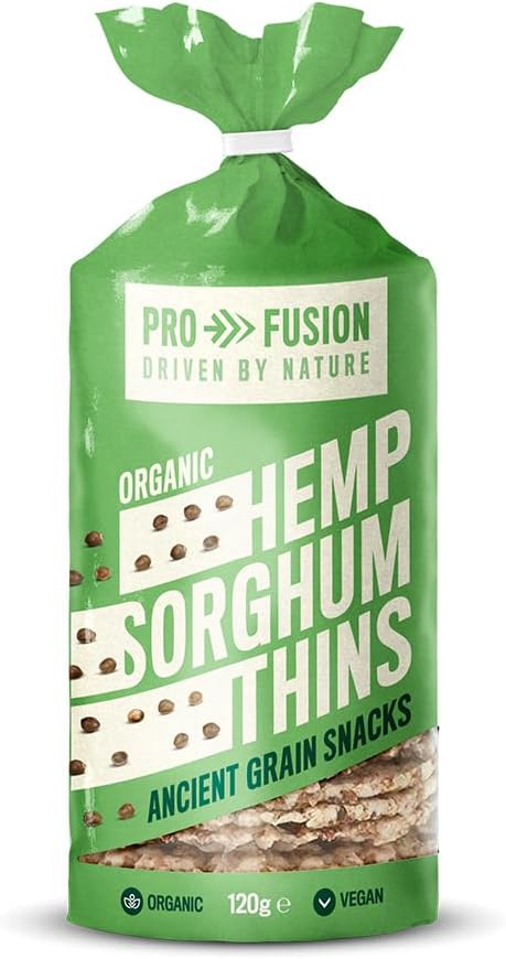 Profusion HEMP Sorghum Thins Organic, Wholegrain,Gluten free