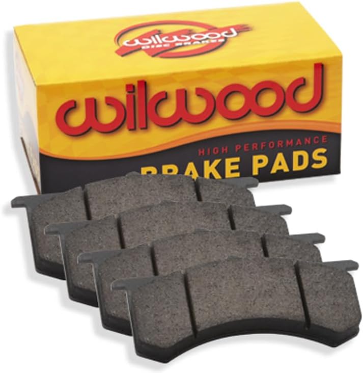 Wilwood 150-Q-6617K BP-Q Brake Pad Set #6617 for W6A, W4A, AERO4 & AERO6 Calipers (.670" Thick)
