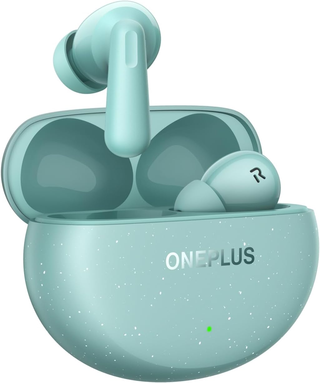 OnePlus Nord Buds 3 Pro, Wireless Bluetooth Earbuds, Noise Canceling Earbuds, Deep Bass, Immersive Sound, Up to 44 Hour Playtime with Charging case, Soft Jade