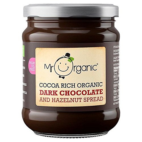 Mr Organic Dark Chocolate & Hazelnut Spread - 200g (0.44lbs)