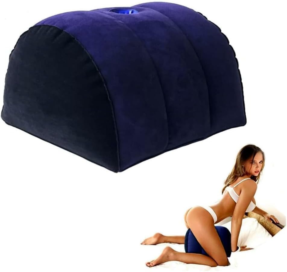 Wedge Pillow Inflatable Cushion, Sex Adult Furniture for Couples Sex Frequent Flyer Adult Wedge Pillow for Couples Bedroom Hanging Pillow Sling Heavy Duty Sex Furnitures Sweater