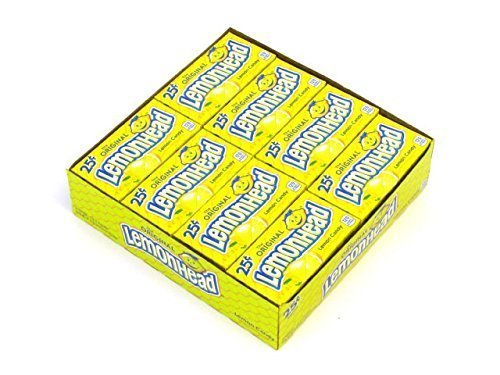 Lemonhead Candy - 0.8 oz Box (Pack of 24)