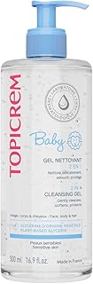 Topicrem Organic Baby Care 2 in 1 Cleansing Gel 500ml