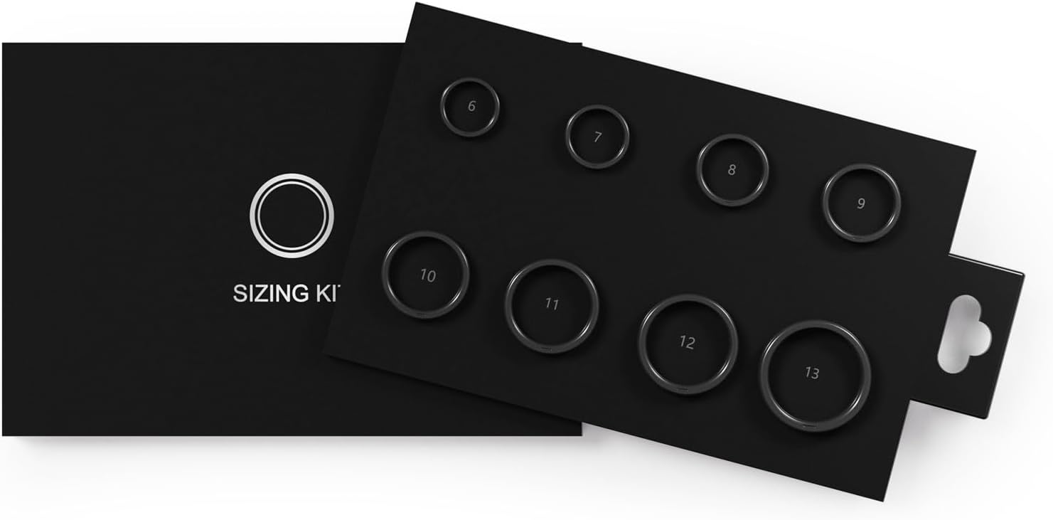 Ring Sizing Kit - Measurement of Finger Size - Size Before You Buy - Only Smart Ring - 8 Samples - Non-Standard Sizes