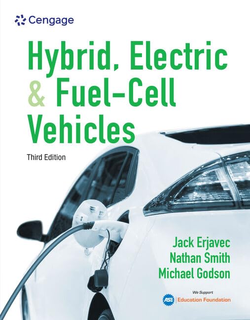 Hybrid, Electric and Fuel-Cell Vehicles (MindTap Course List)