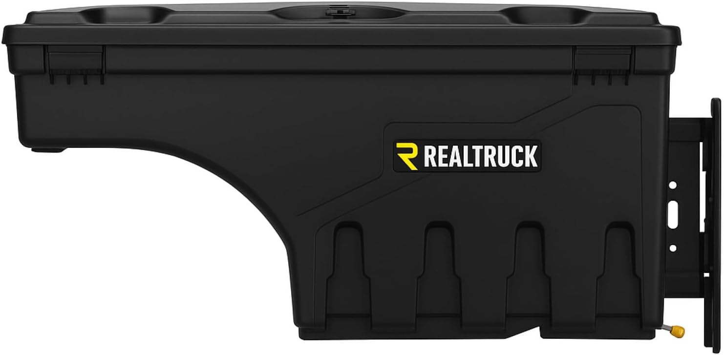 RealTruck UnderCover SwingCase Truck Bed Storage Box, Fits 1999-2014 Ford