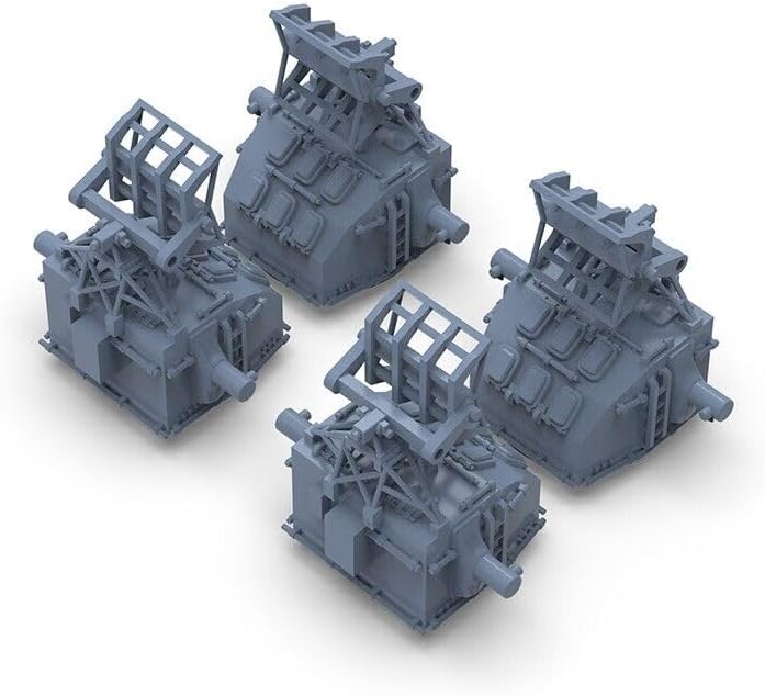 MRY-SFW Model Upgrade Parts US Navy MK37 Radar with MK22 Radar Antenna