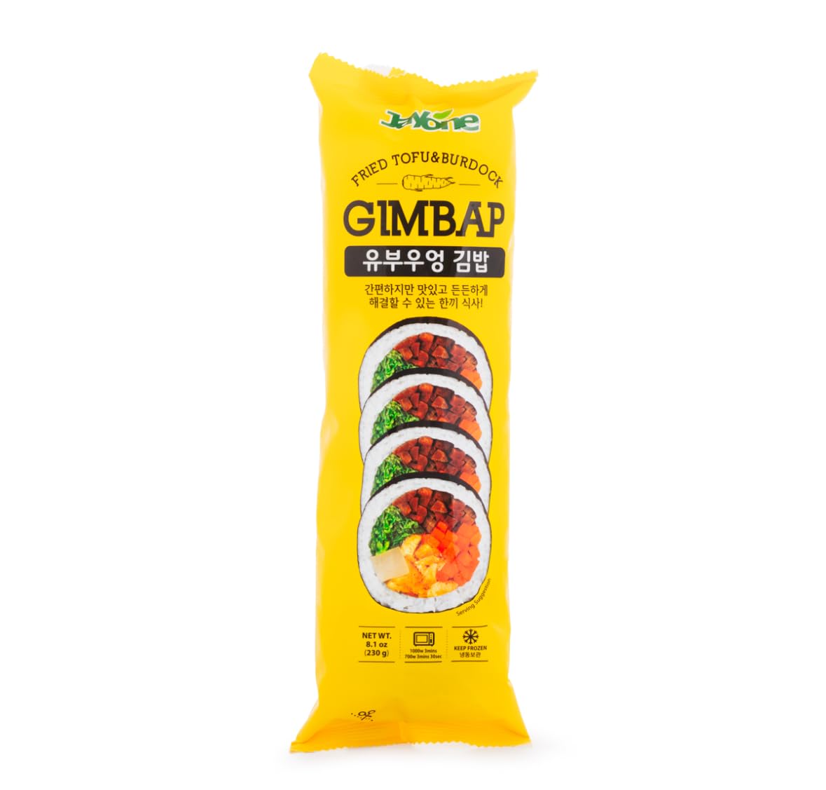 Fried Tofu and Burdock Gimbap 230g | Jayone Gimbap