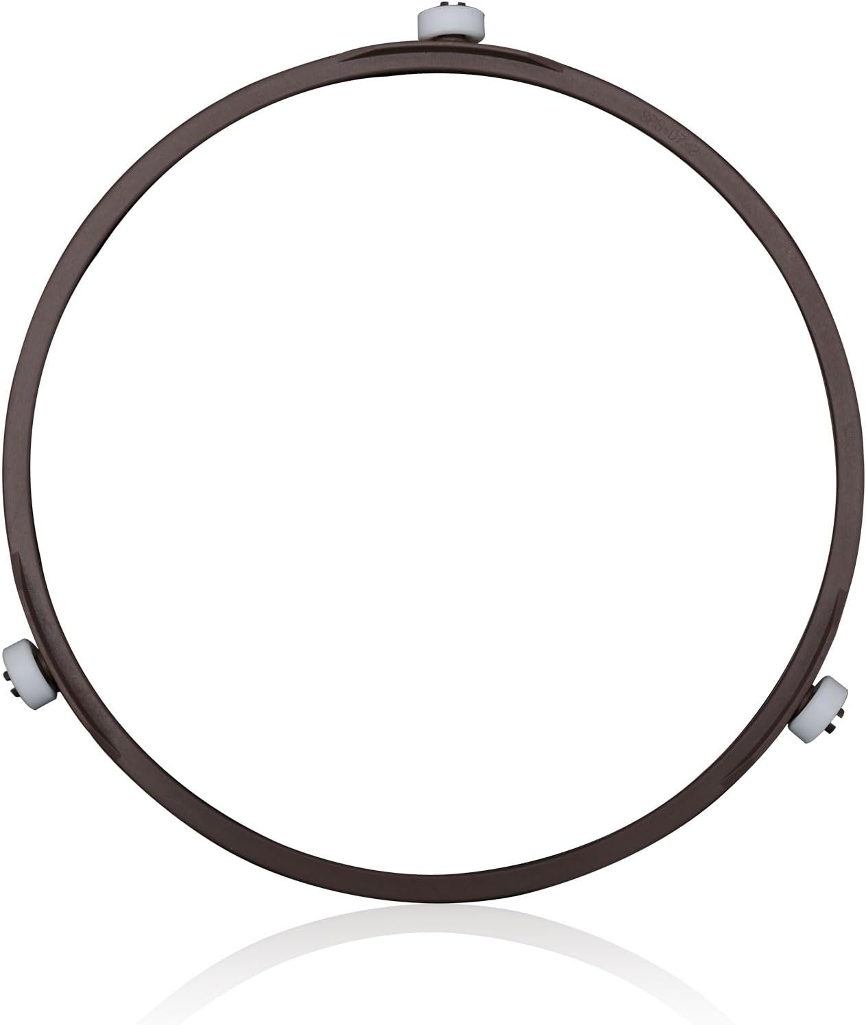 Microwave Turntable Ring, 7in Microwave Oven Tray Roller Ring Spinner Replacement Parts Glass Plate Tray Support Holder Microwave Rotating Ring for 9.65-10.63in Glass Plates
