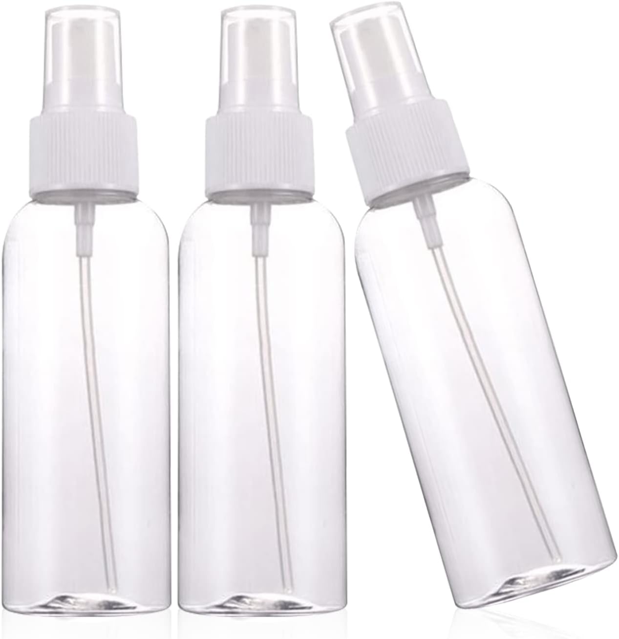 Travel Bottles,3pcs Mini Spray Bottles,Atomiser Spray Bottle,Reusable Plastic Mini Travel Sprayer Bottles Set, Small Refillable Containers for Traveling,Cosmetic,Perfume,Essential oil(20ml)