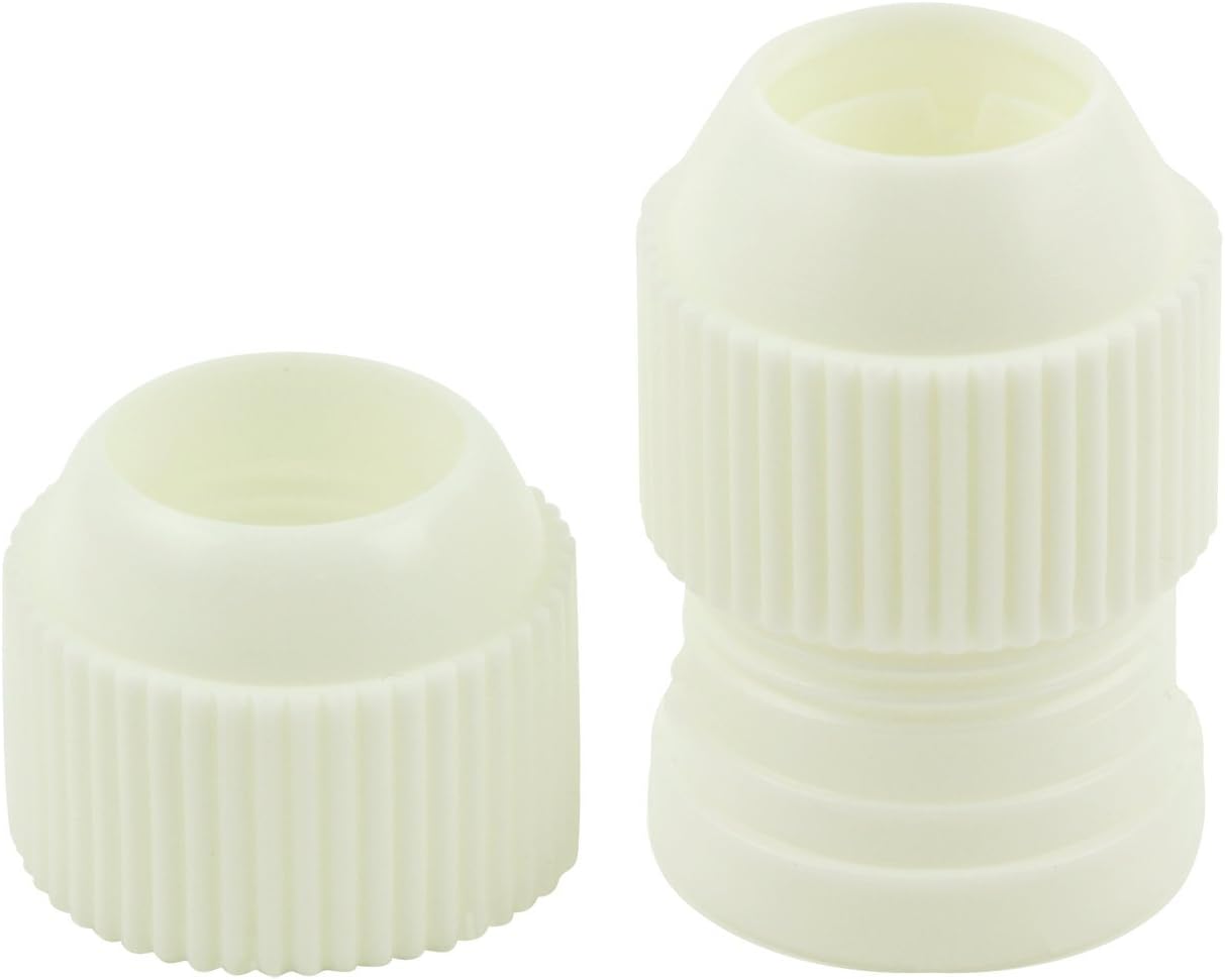 PME JEM Large Coupler Set of 2, White, 3.5 x 3.5 x 5.8 cm