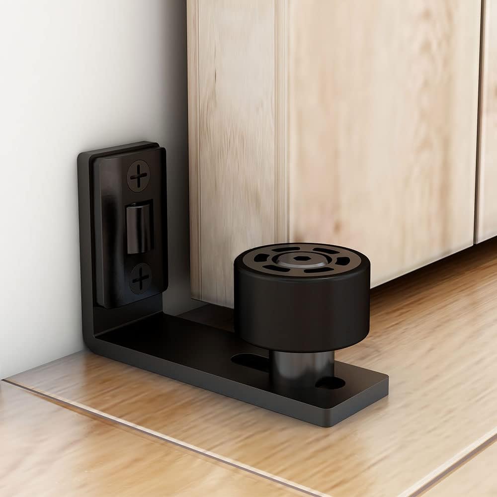Sliding Barn Door Adjustable Roller Floor Guide Wall/Door Bottom Guide
