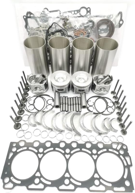 Overhaul Rebuild Kit for Isuzu Engine 4JE1 Truck NFR Iseki Tractor TA357 TA345