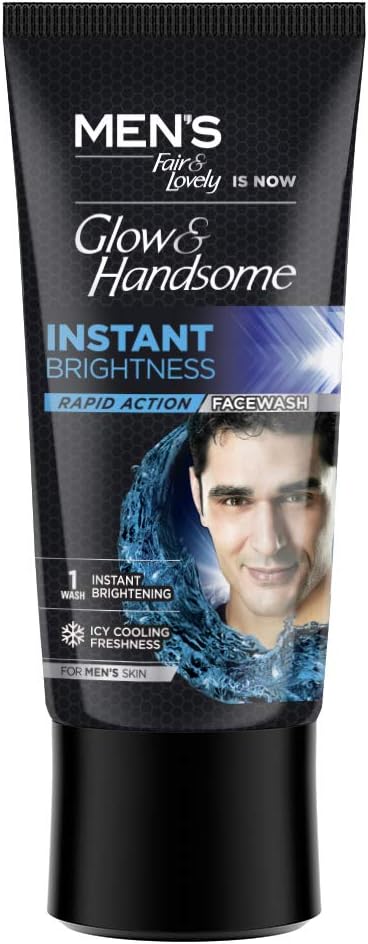 Glow & Handsome Instant Brightness Rapid Action Facewash 50g
