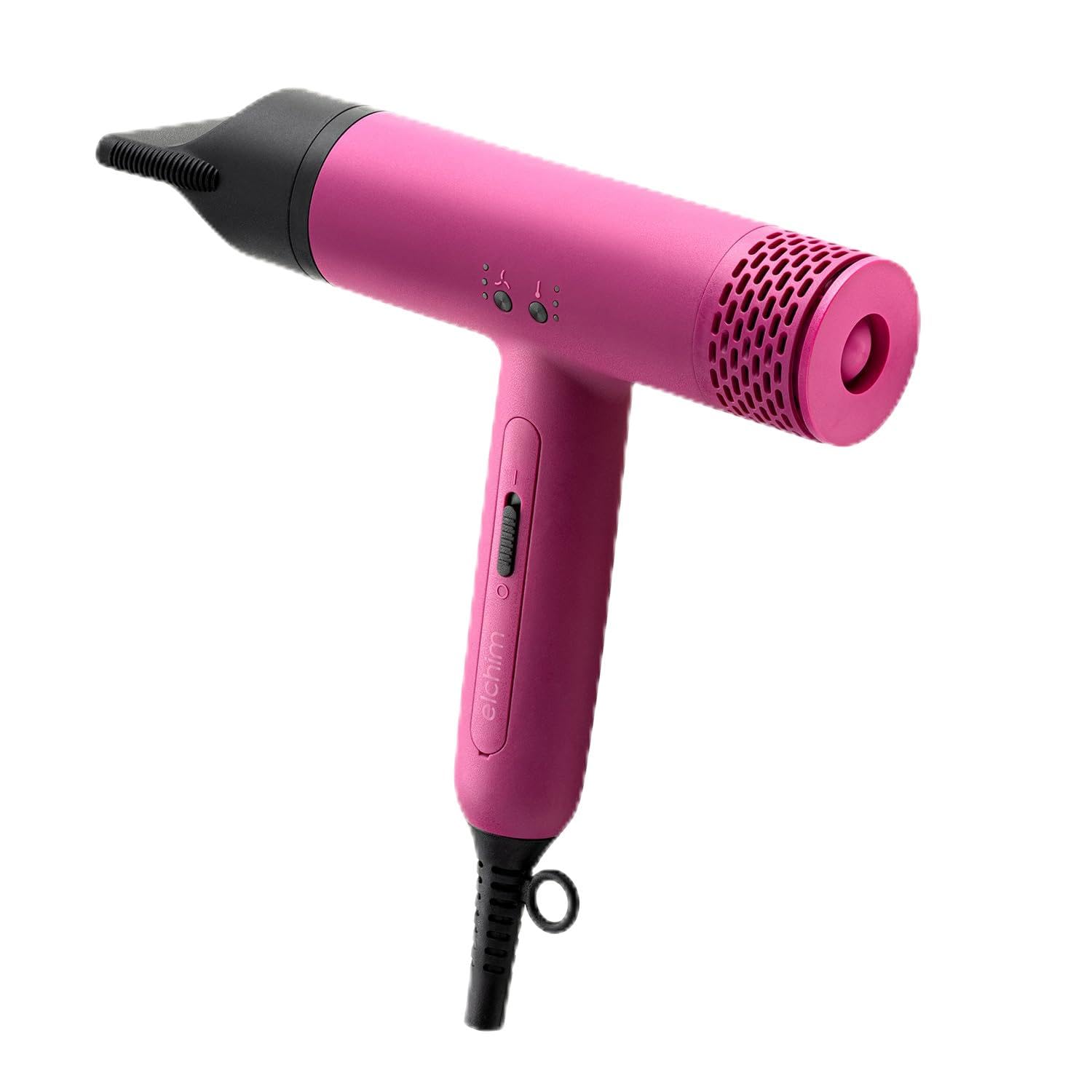 Elchim - Anemos V2 Ultra-Light Professional Hair Dryer with Sonic Micro-Brushless Technology - Pink Purple, 1875 Watts