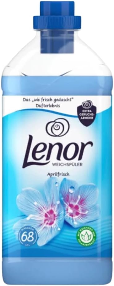 Lenor Fabric Softener, Apri Fresh, 68 Washes 1.7l /57.4 oz