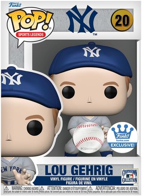 Funko Lou Gehrig (New York Yankees) Fielding Pose MLB Pop! Exclusive