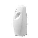 Automatic Air Freshener Dispenser, Home indoor Wall-mounted Automatic Adjustable Fragrance Aerosol Sprayer for Bathroom, Hotel, Office and Public Area,White,Air Freshener Spray Refill not included