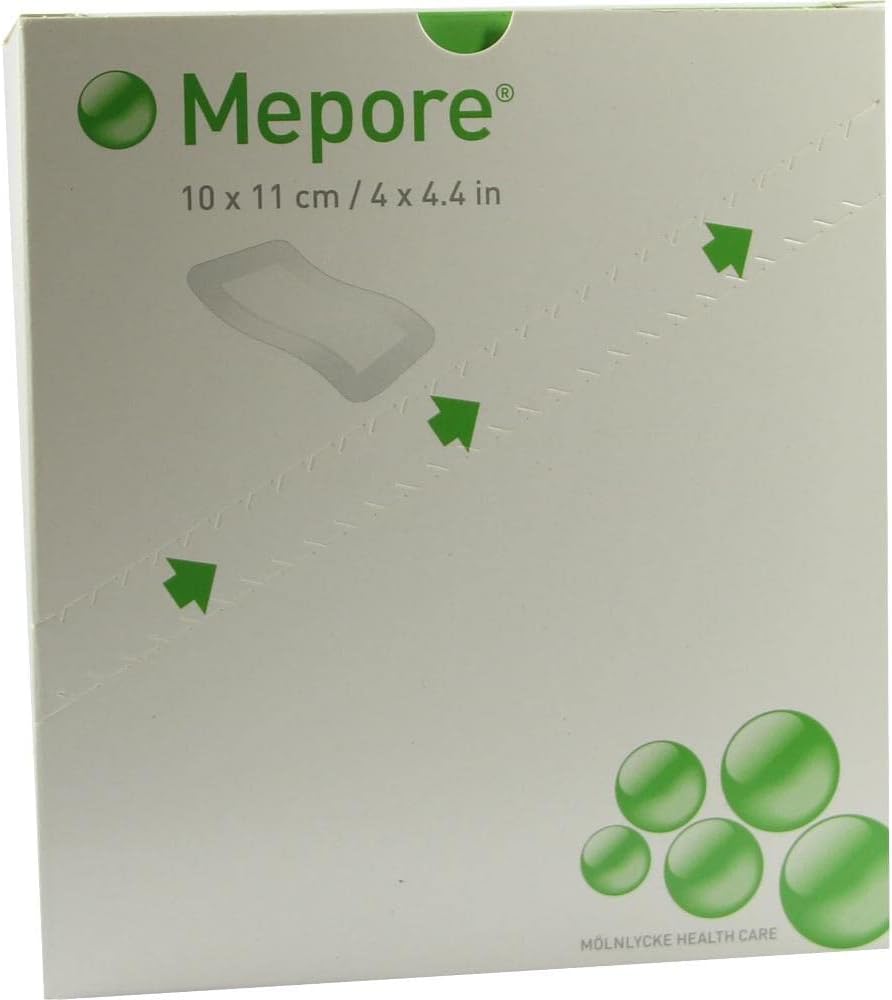 Mepore 99XX0262 Adhesive Dressing, 10cm x 11cm, Pack of 40