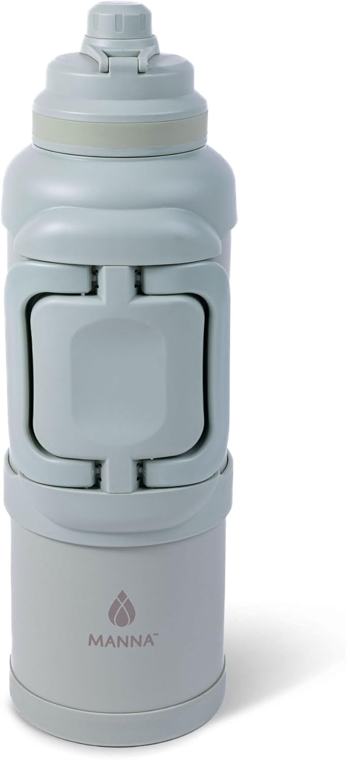 Manna Titan Stainless Steel Vacuum Insulated Gallon Jug - 4L - Soft Meadow