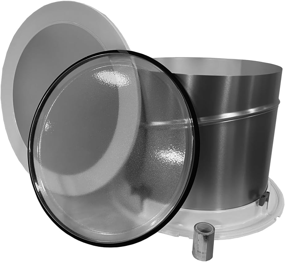 Solatube® Bottom Tube Upgrade Kit - Enhanced Lighting & Modern Aesthetics for Daylighting Systems (10" Diameter Tube)