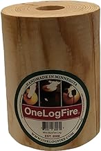 Ultra Mini - Single Log Campfire, 100% Natural Red Pine, Easy Light - 30 Minute Burn Time
