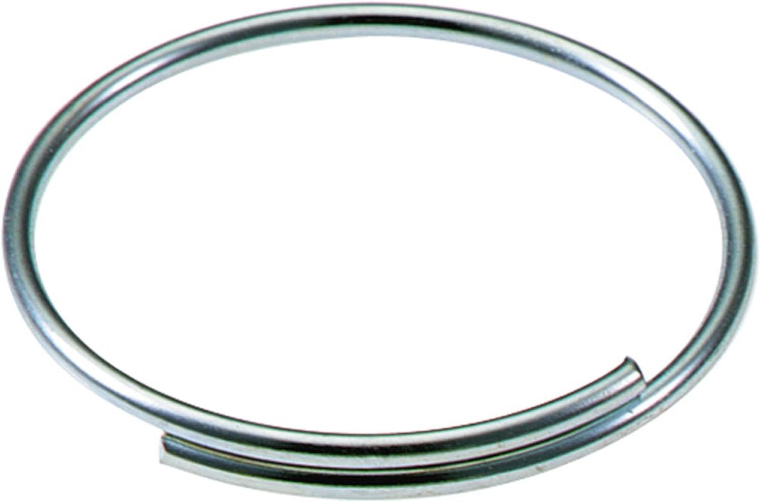 Lucky Line Give Away Key Rings 3/4" Diameter, Pack of 250 (75675), Silver