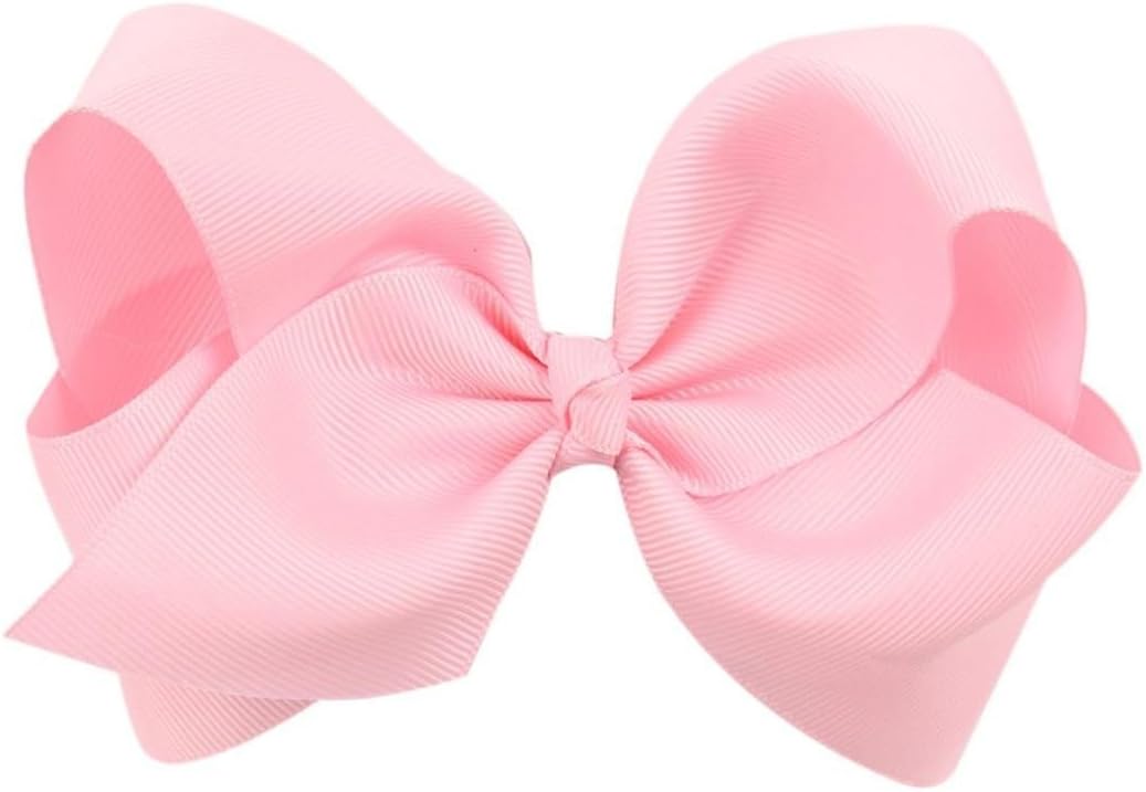 AKA 6" Big Bow Hairpins Hair Clips for Children Kids Girls Hair Handmade Alligator Clips Accessories