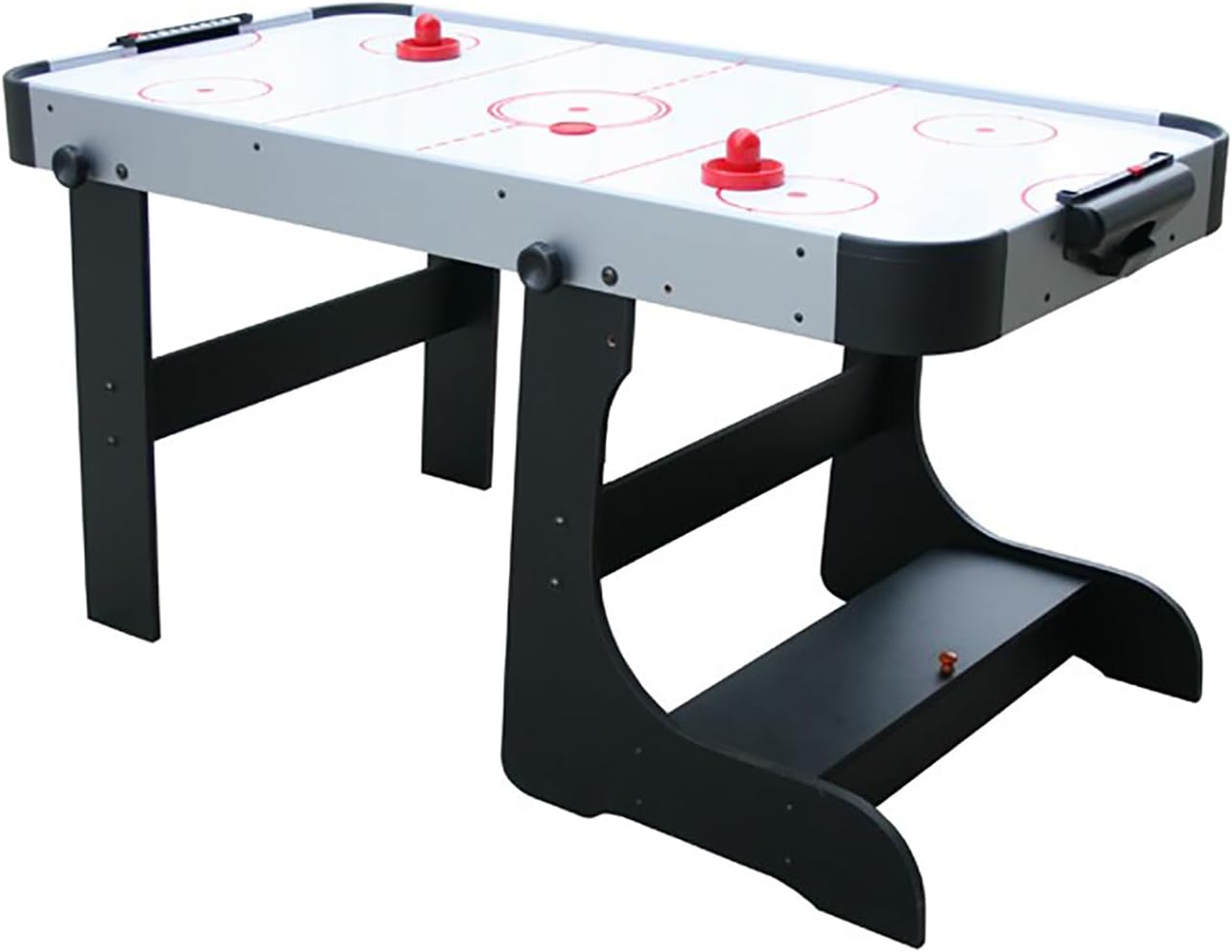 Air League Archer 5ft Foldable Air Hockey Table - Folds for Storage - Powerful Mains Fan for Airflow - Accessories Included