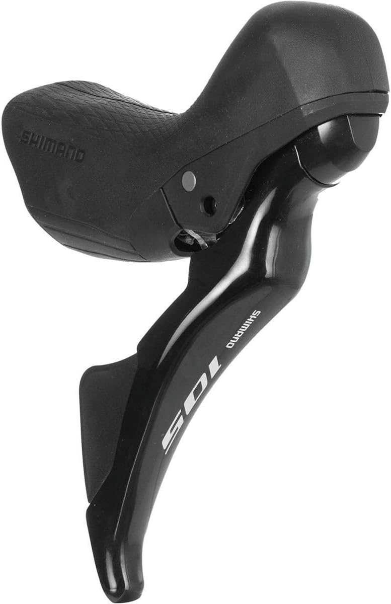 SHIMANO 105 St-R7025 Hydraulic Sti Shifter and Disc Brake Caliper Black, Front/Left, Flat Mount