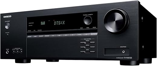 Onkyo TX-NR5100 7.2-Channel 8K Smart AV Receiver Smart Home Ecosystem integrates with Apple Airplay, Alexa, Google apps