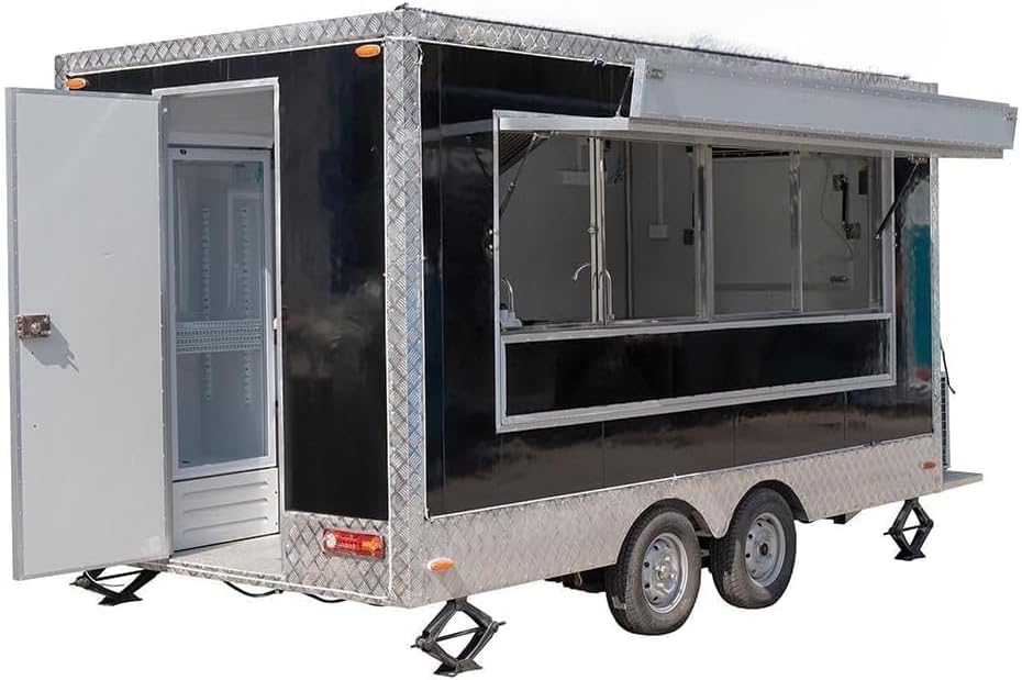 Mobile Food Trucks for Sale - Fully Equipped with Full Kitchen and Commercial Refrigeration, Fully Equipped Restaurant Trucks Designed for Mobile Catering, Fast Food Service Business