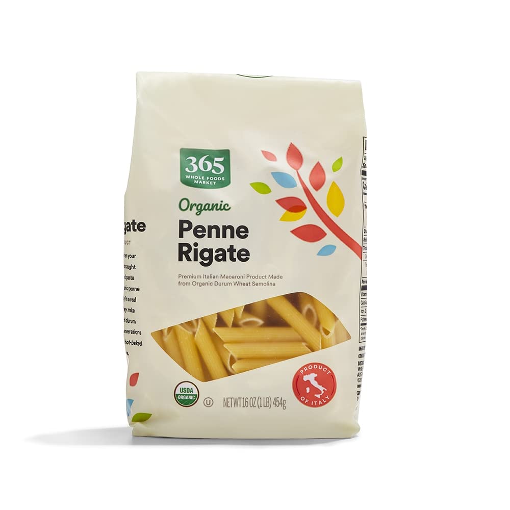 365 by Whole Foods Market, Organic Penne Rigate, 16 OZ