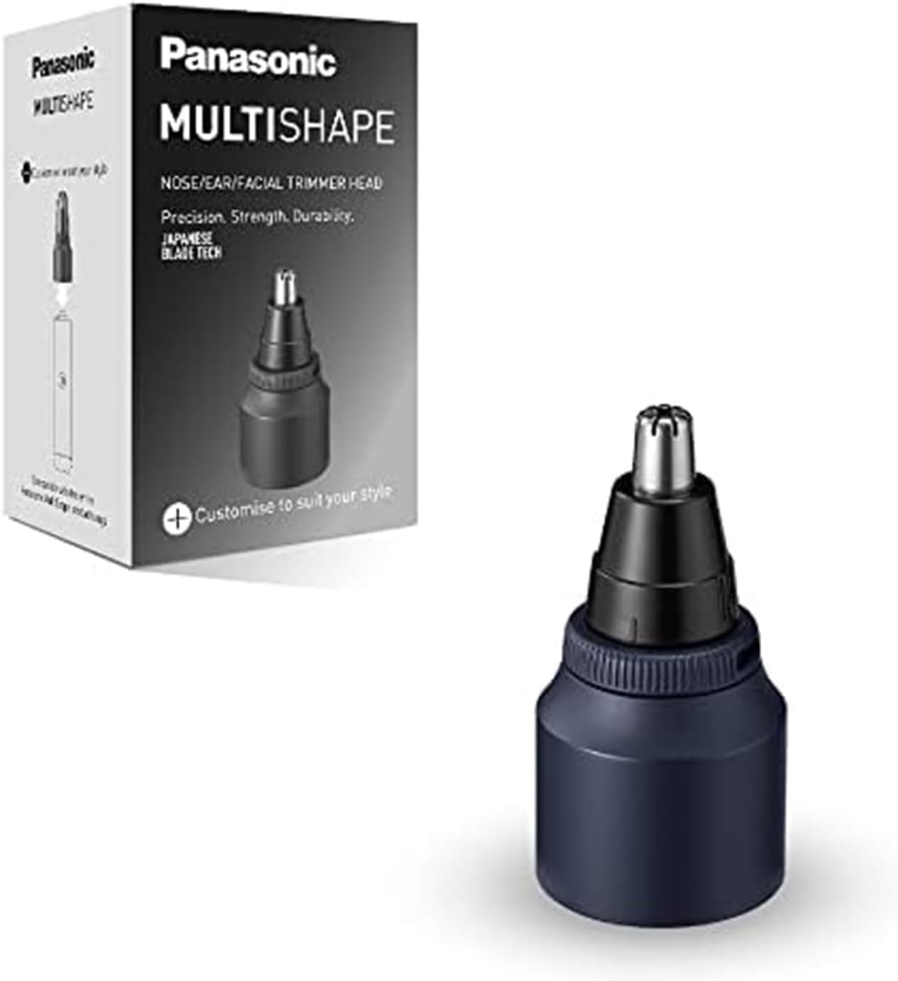 Panasonic ER-CNT1 MULTISHAPE Modular Personal Care System, Nose, Ear and Facial Trimmer Head for Men