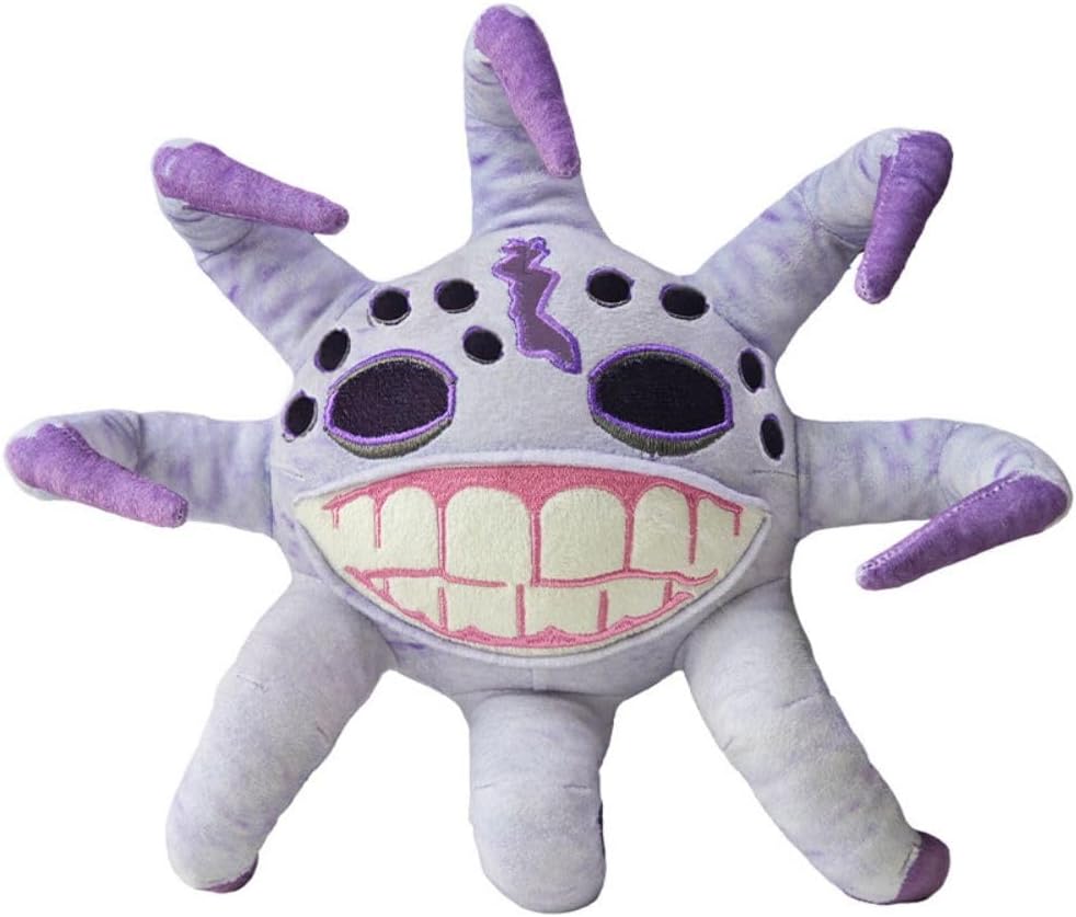 Doors Plush - 12" Grumble Plush Plushies Toy for Fans Gift, 2024 New Monster Horror Game Stuffed Figure Doll for Kids and Adults, Halloween Christmas Birthday Choice for Boys Girls