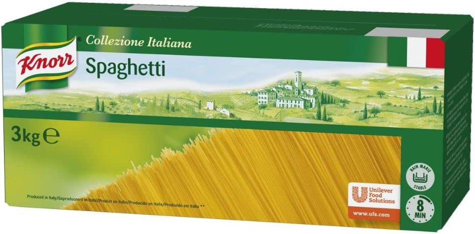 Knorr Collezione Italiana Spaghetti Pasta, 3kg