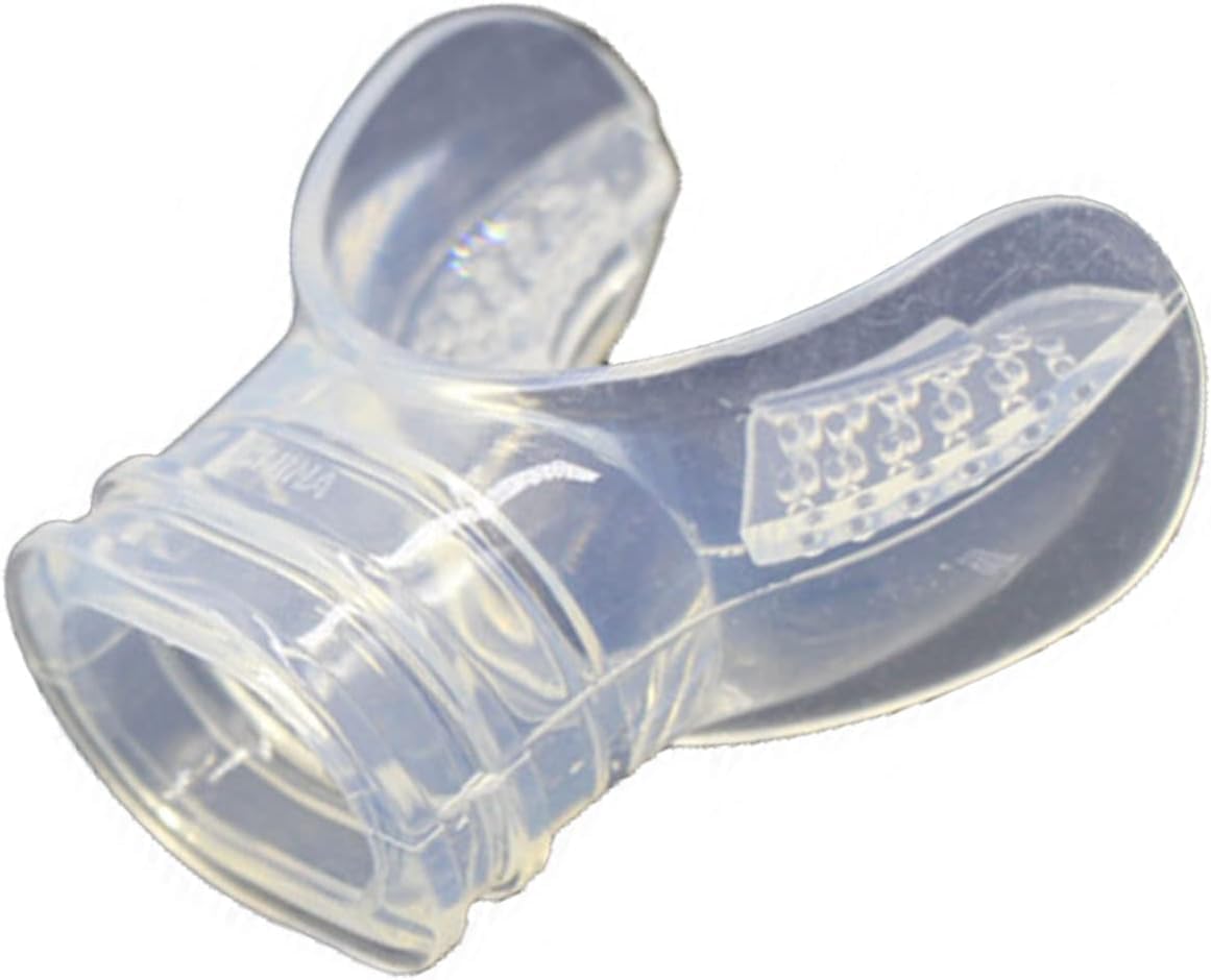 Galepromot Long Silicone Replacement Mouthpiece for Diving Sports and Outdoors Replacement Mouthpiece for Diving Snorkeling