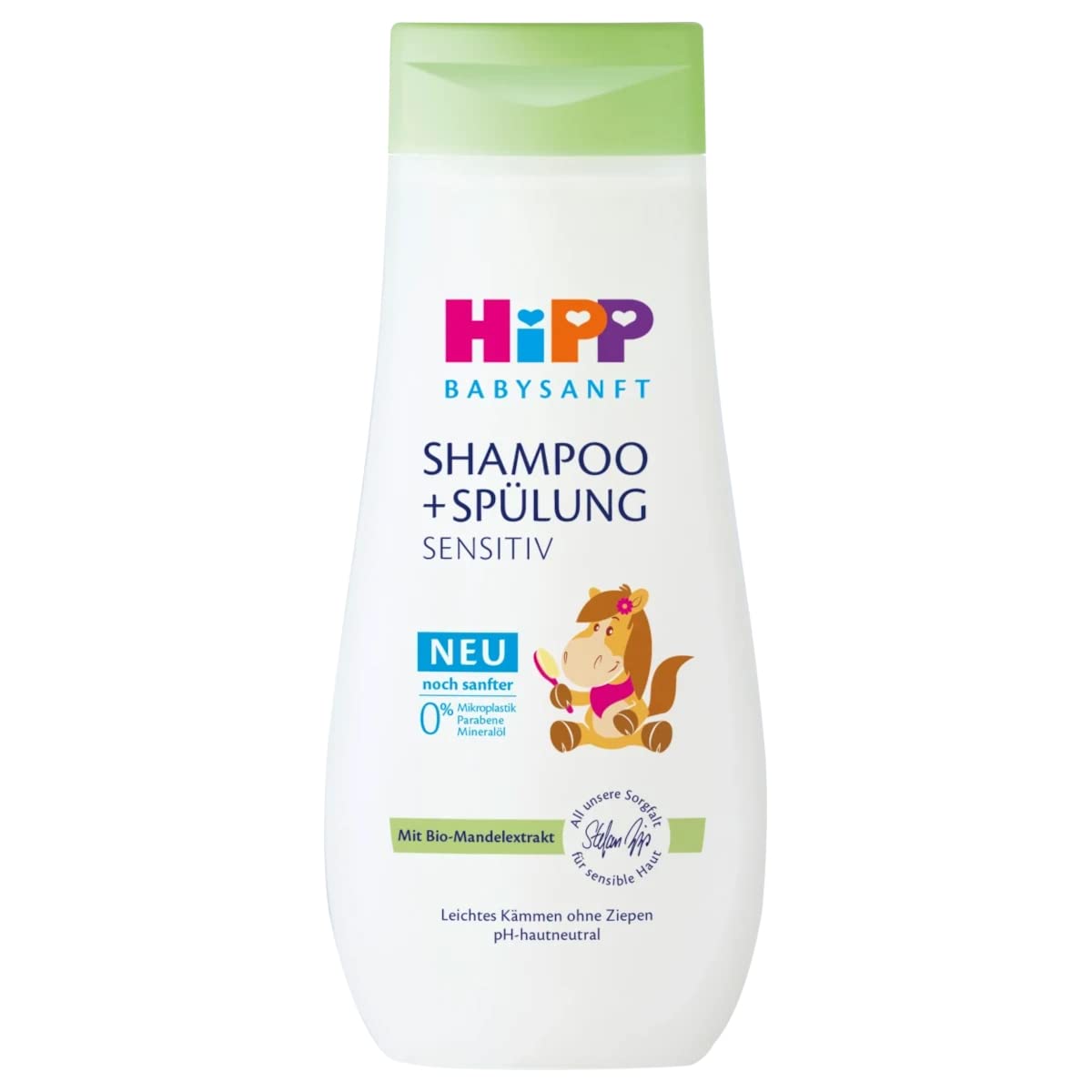 Shampoo with organic almond oil - 200 ml - German -