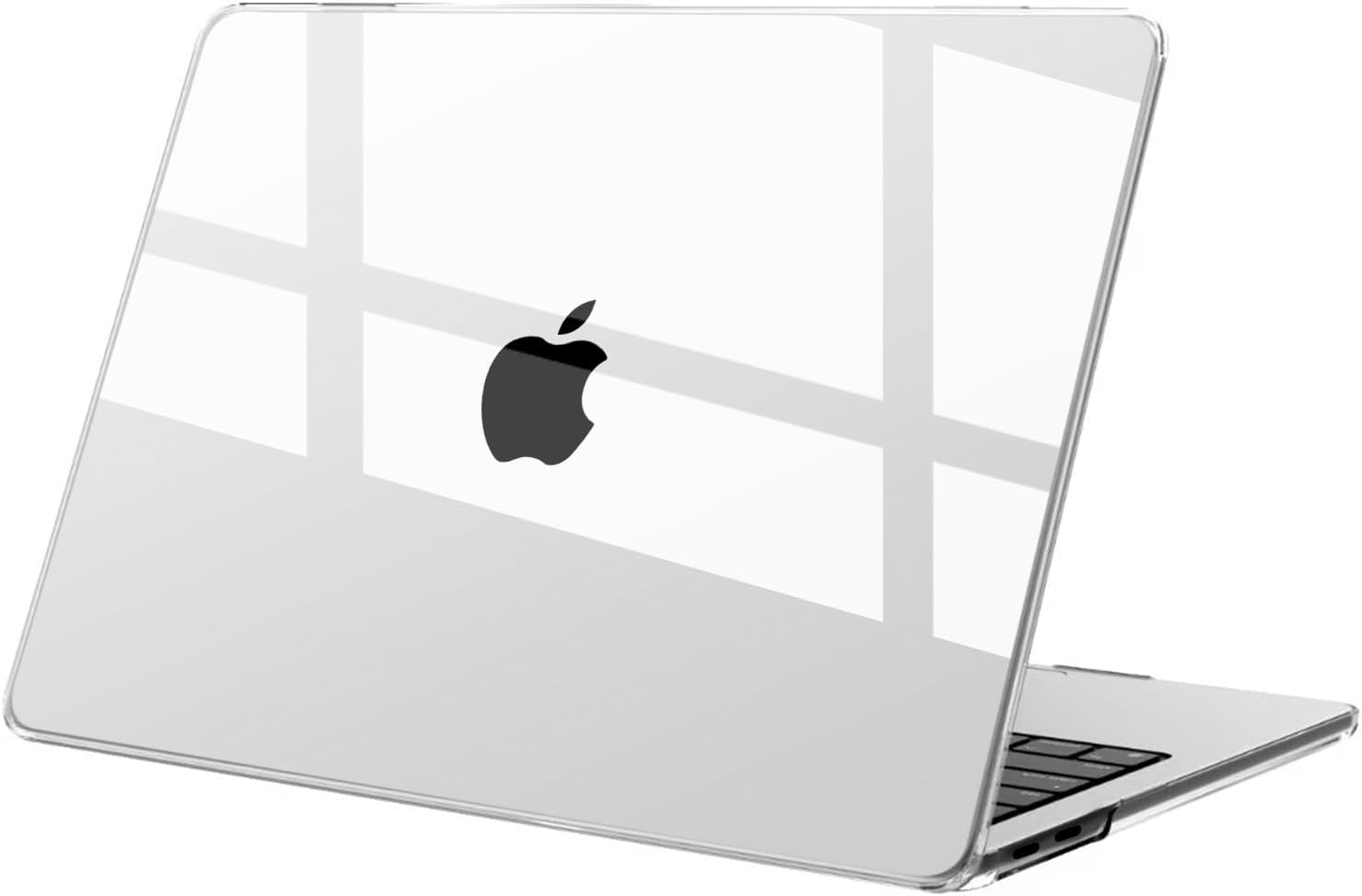 eleger Case compatible with 13-inch Macbook Pro M2 M1 A2338 A2251 A2289 A2159 A1989 A1708 A1706, 2016-2022 Release, Protective Cover Hard Shell, Crystal Clear