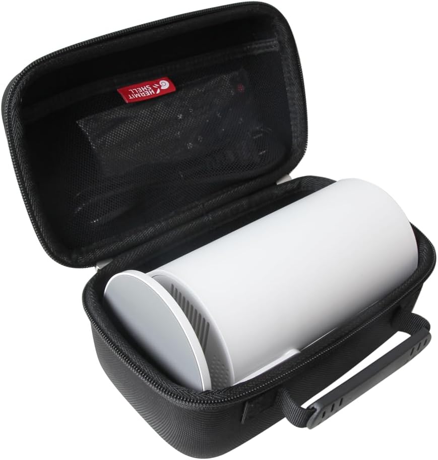 Hermitshell Hard Travel Case for WISHOLY/Magcubic HY300PRO / XuanPad/HOTPEAK/WiMiUS/Alwtniet Mini Projector