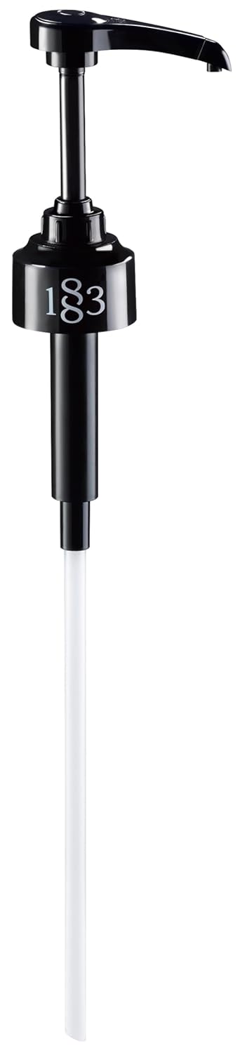 1883 Syrup Pump – Compatible with 1 Liter 1883 Glass Bottles – Precision Dispenser for 1883 Coffee Syrups (Pack of 1)