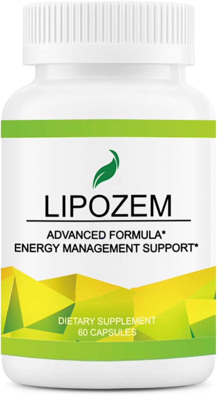 Lipo Zem Digestive Balance Capsules - Quickly Relieve Abdominal Distension and Natural Weight Management Support | Promote Gut Health and Comfort | 60 Capsules