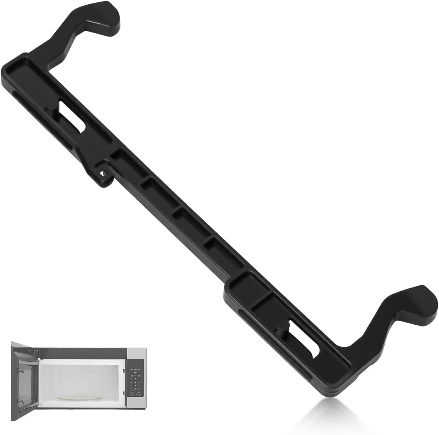 Microwave Oven Door Latch Lever WB02X11096 Parts Replacement for GE,Replaces AP3682051 1084749 AH952070 EA952070 PS952070 WB02X10717 WB2X10717